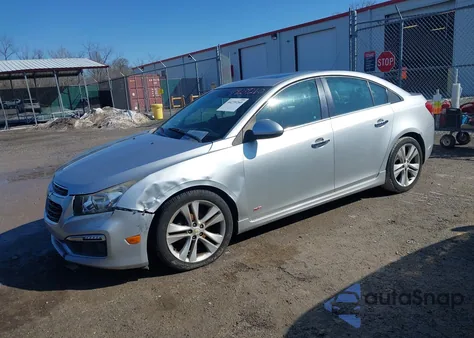 2015 Chevrolet Cruze Ltz из США, поврежденный, VIN 1G1PG5SB0F7216171